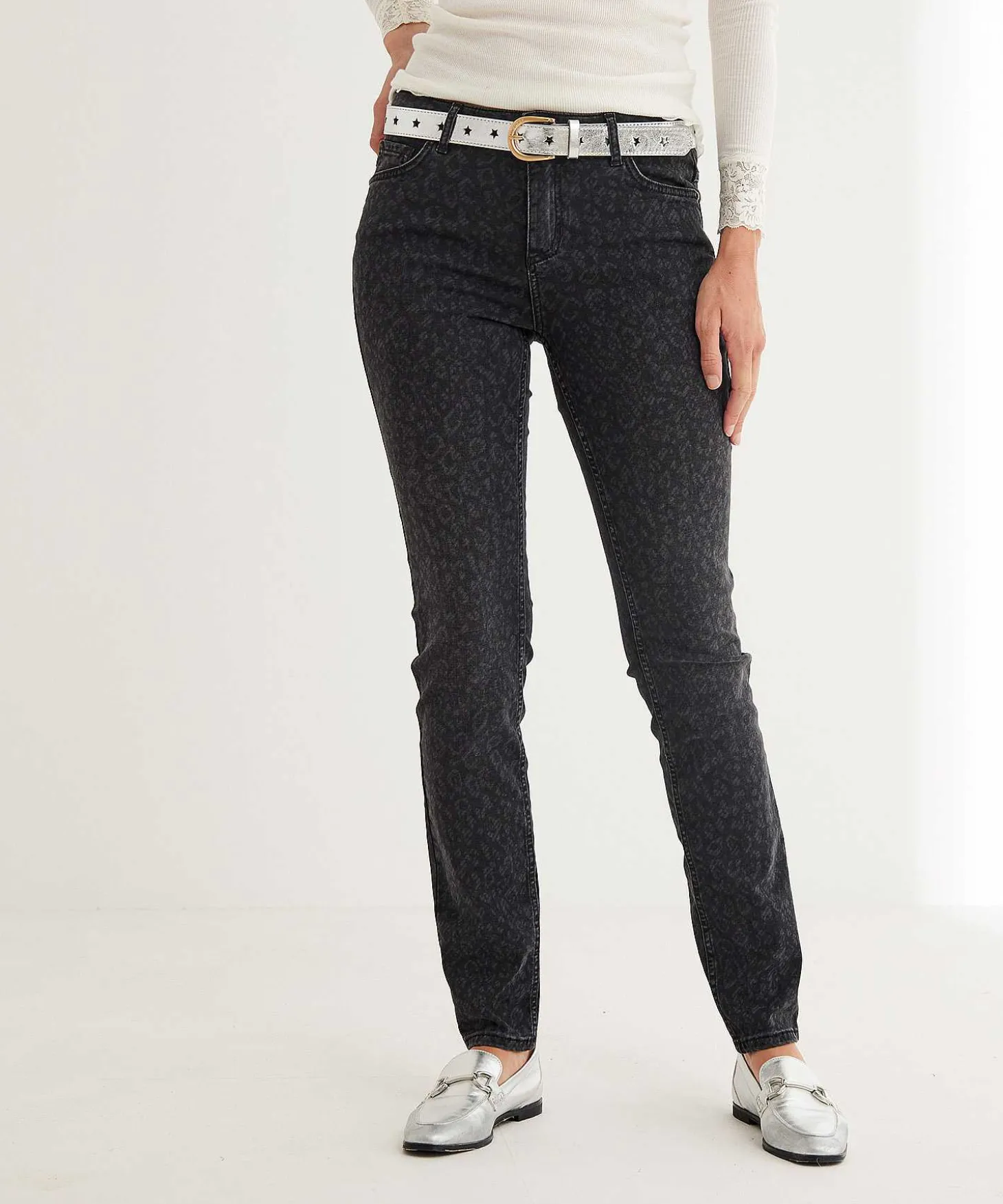 Rosner Jeans Estampado Laser Antonia
