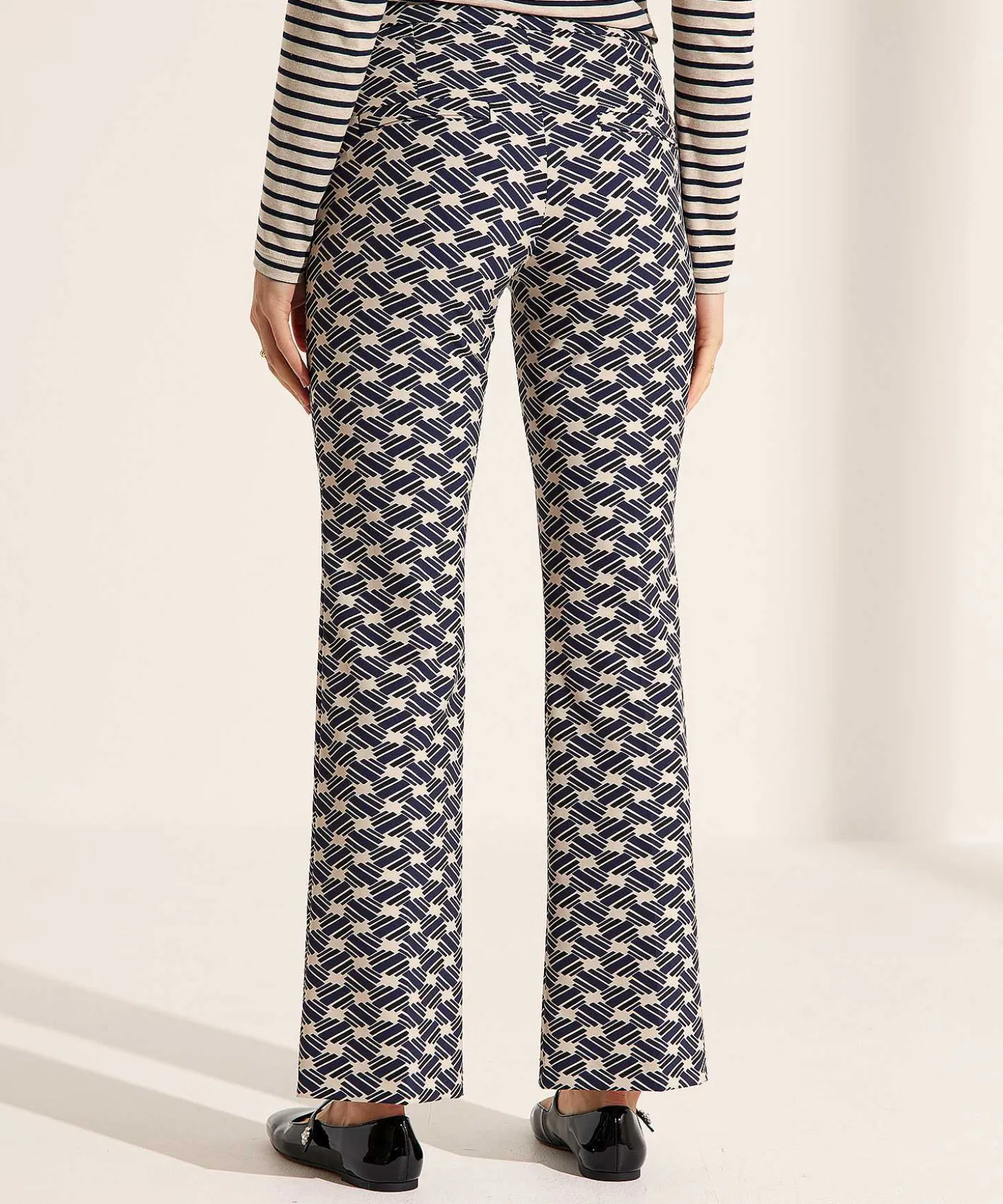 Rosner Pantalon Acampanado Invierno Techno Alisa Print
