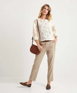 Tela De Encaje Blusa Tierra De Nadie