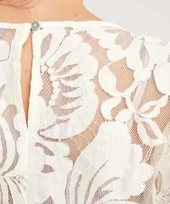 Tela De Encaje Blusa Tierra De Nadie
