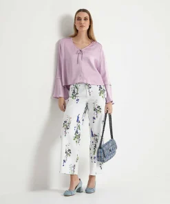 Vaqueros Capri Con Estampado Floral De Marc Cain Wylie