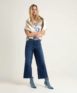 Vaqueros Capri De Pernera Ancha De Mac Jeans Dream Wide