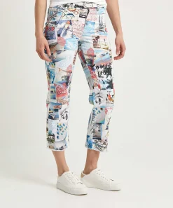 Vaqueros Capri Deportivos Marc Cain Con Estampado Fotografico Fyli