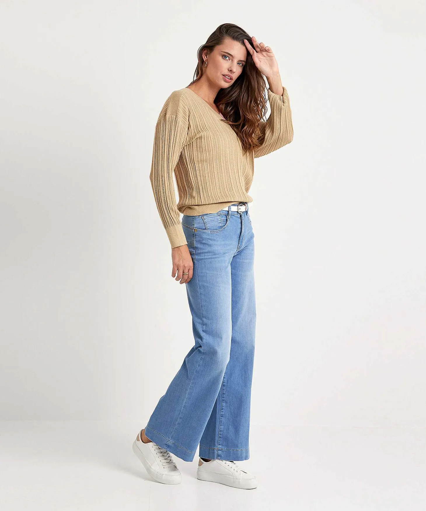 Vaqueros Mac Jeans De Pierna Ancha Ricos