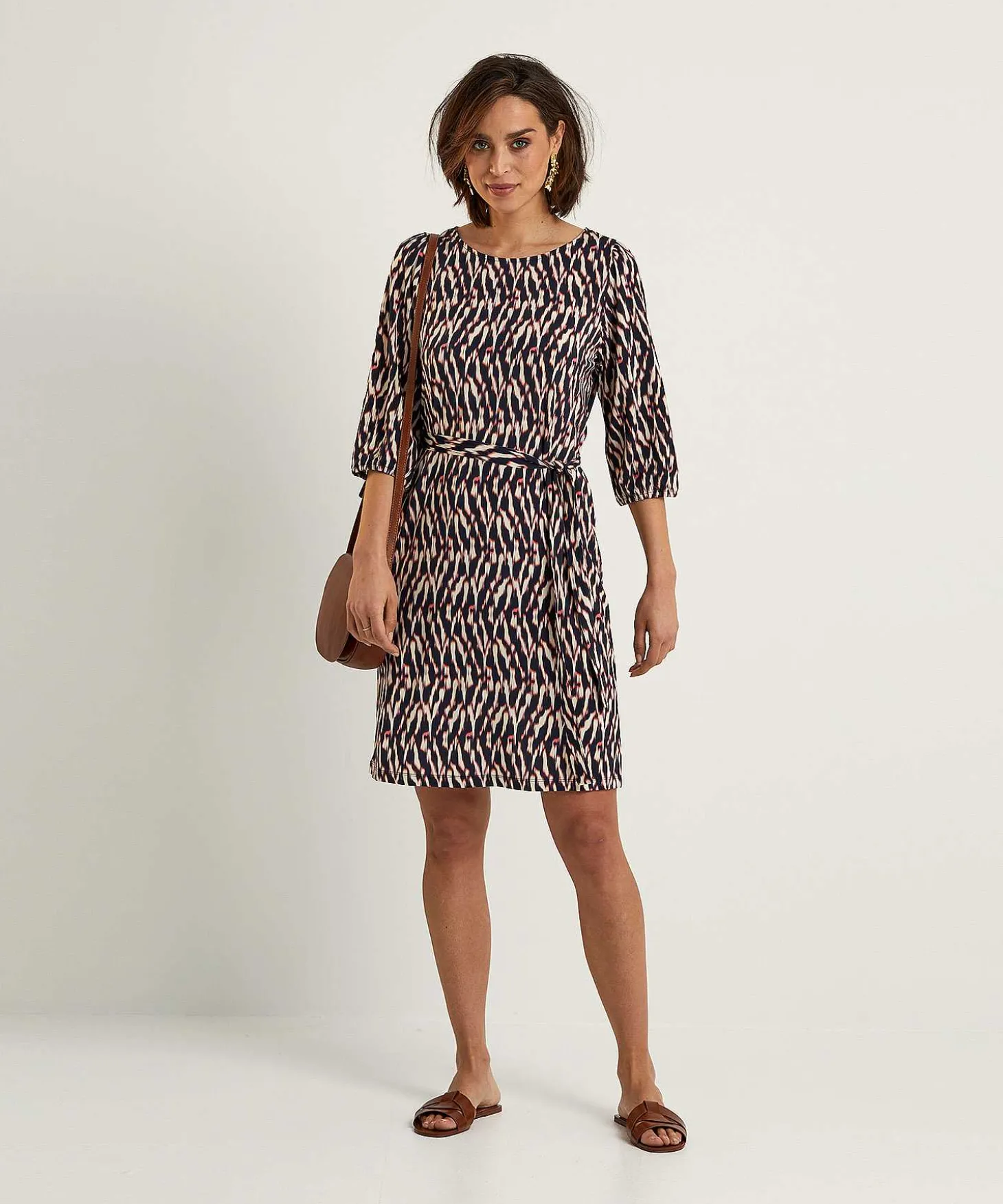 Vestido Ajustado Con Estampado Borroso De No Man'S Land