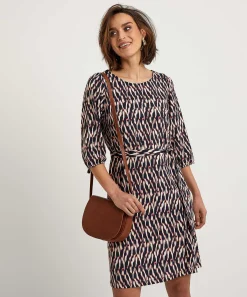 Vestido Ajustado Con Estampado Borroso De No Man'S Land