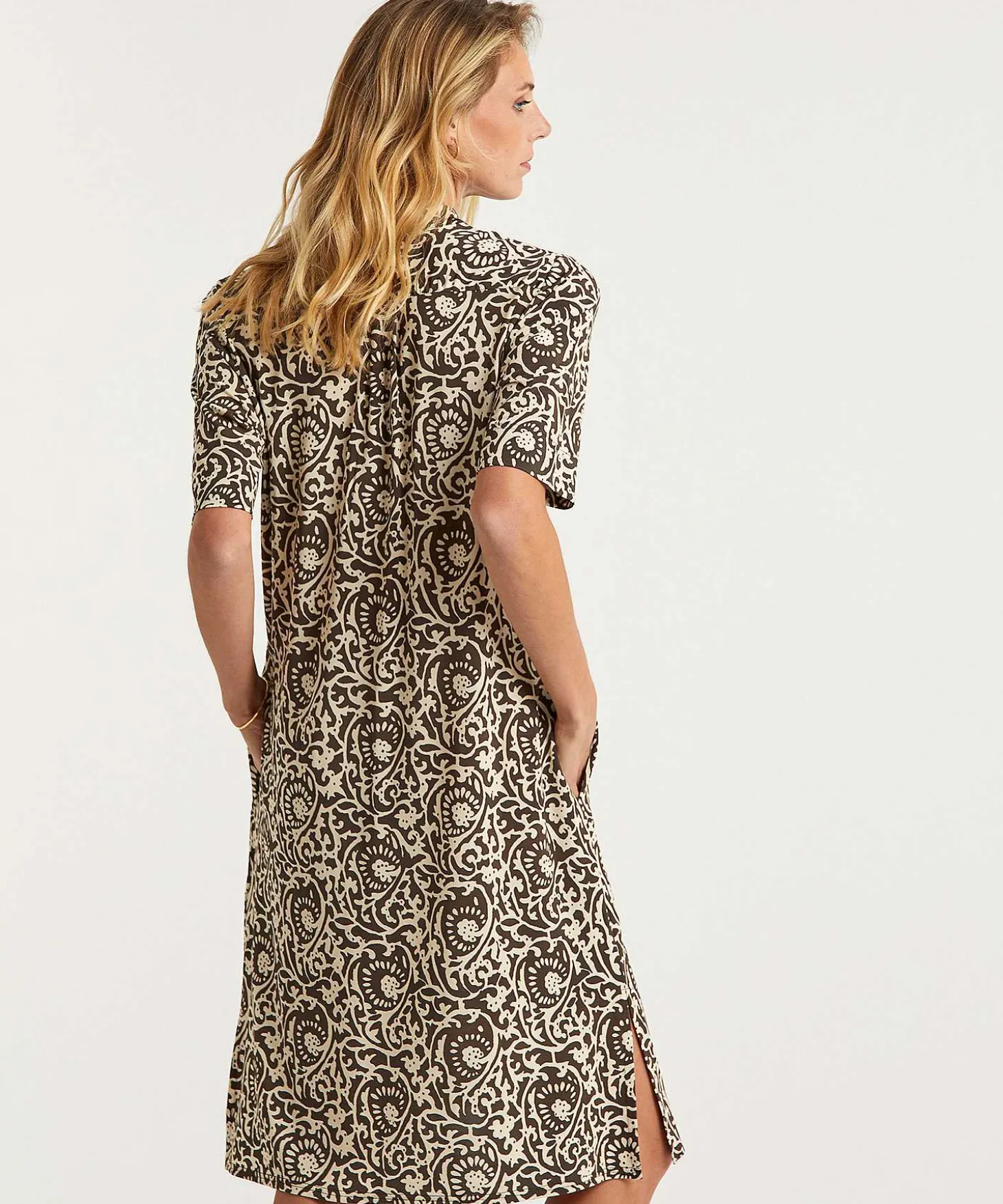 Vestido Ajustado Con Estampado De Lasalle