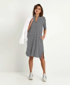 Vestido Ajustado Con Estampado De Lasalle