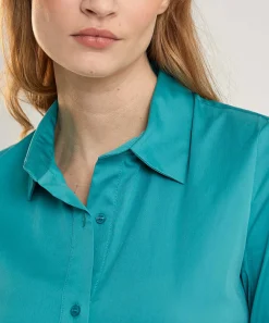 Vestido Camisero Con Bolsillos Laterales Lasalle