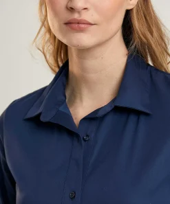 Vestido Camisero Con Bolsillos Laterales Lasalle