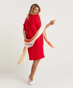 Vestido Camisero De Lino Kyra Laura