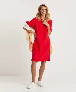 Vestido Camisero De Lino Kyra Laura