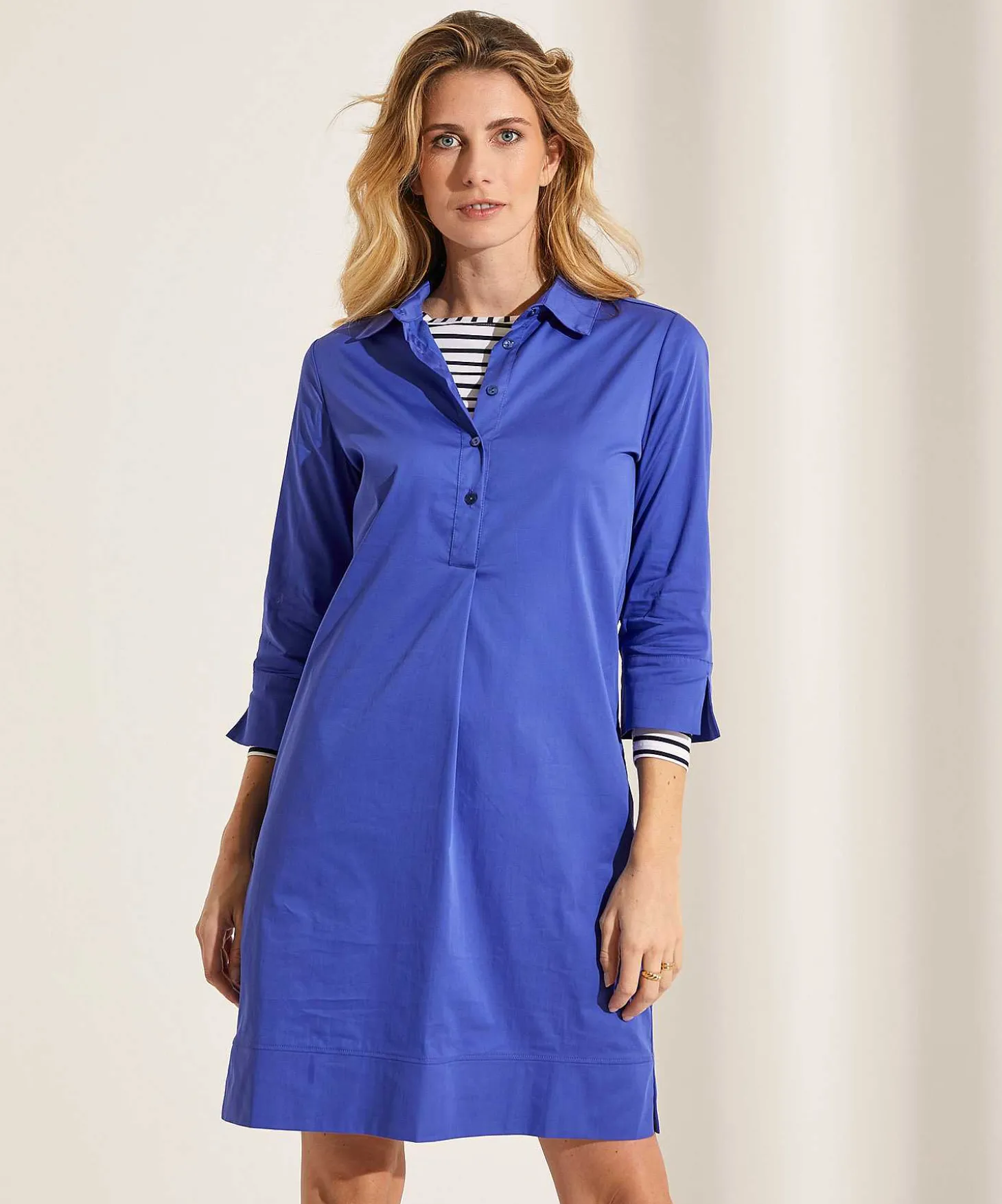 Vestido Camisero De Popelina Giulia E Tu