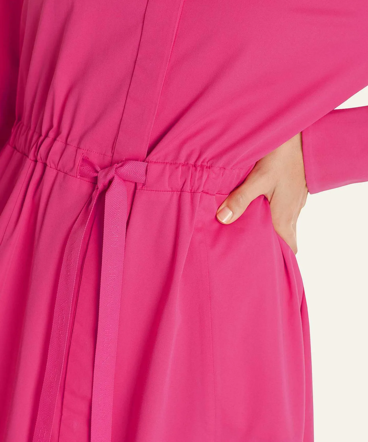 Vestido Camisero Marc Cain Cintura Cordon