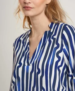 Vestido Caroline Biss Fancy Stripe