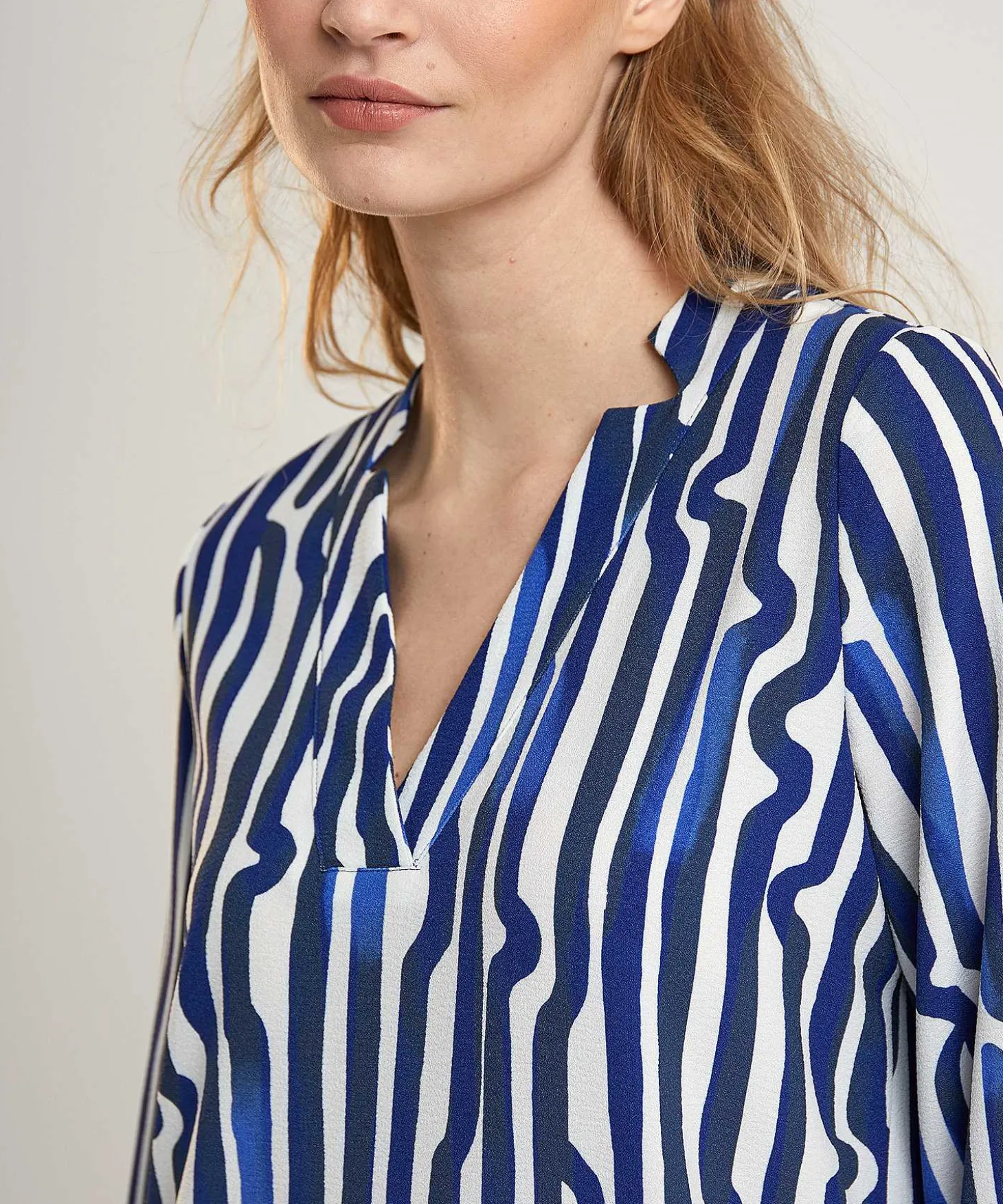 Vestido Caroline Biss Fancy Stripe