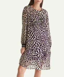 Vestido Con Estampado De Leopardo De Marc Cain