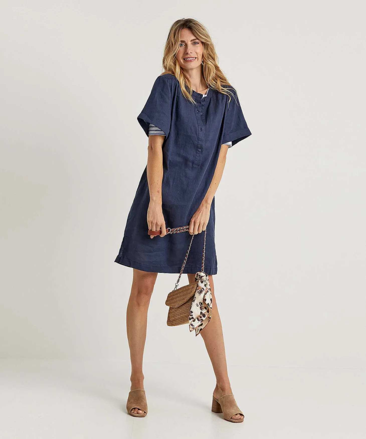 Vestido De Lino Emociones