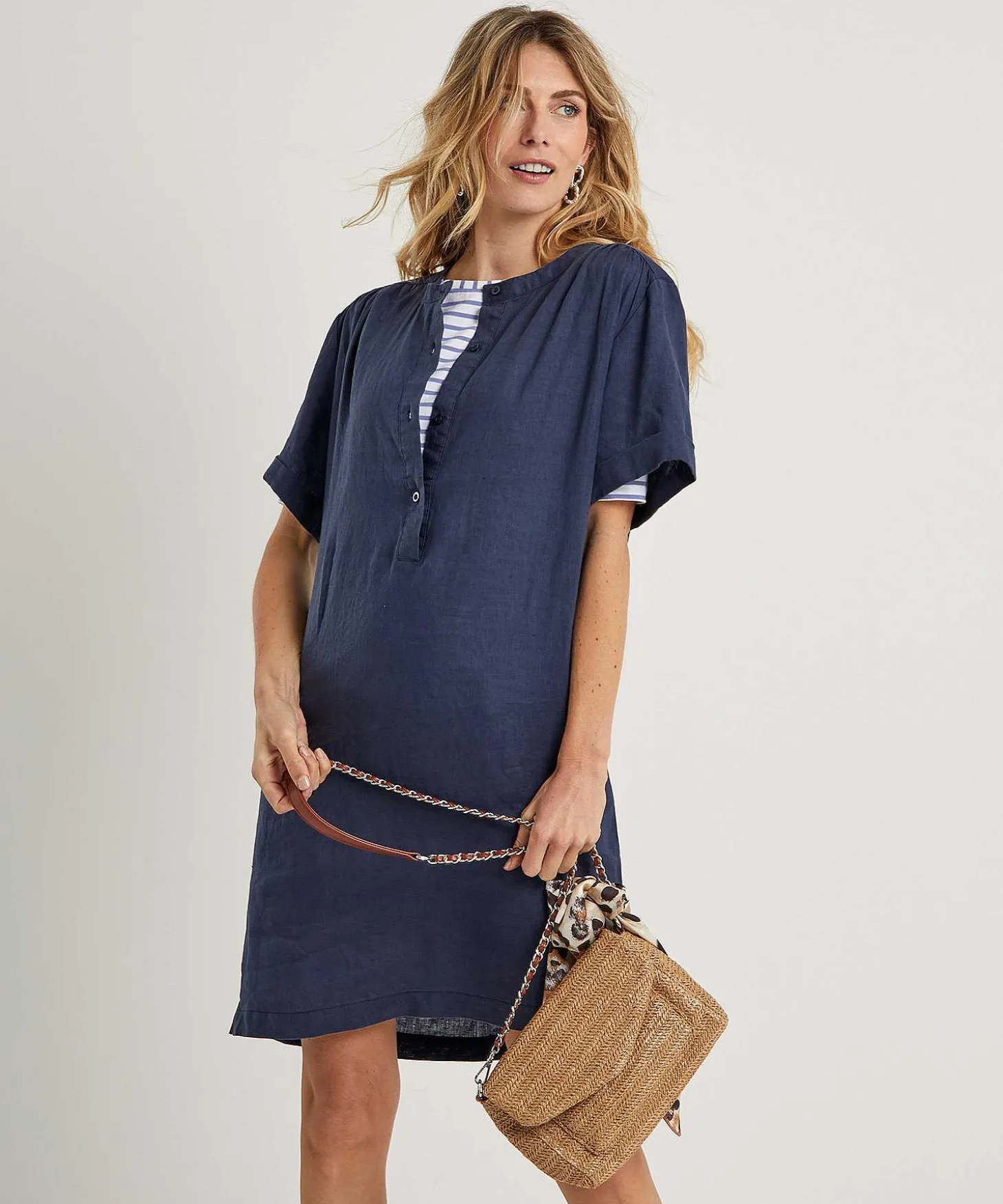 Vestido De Lino Emociones