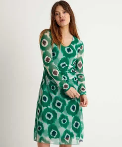 Vestido De Malla Kyra Tie-Dye Sonja