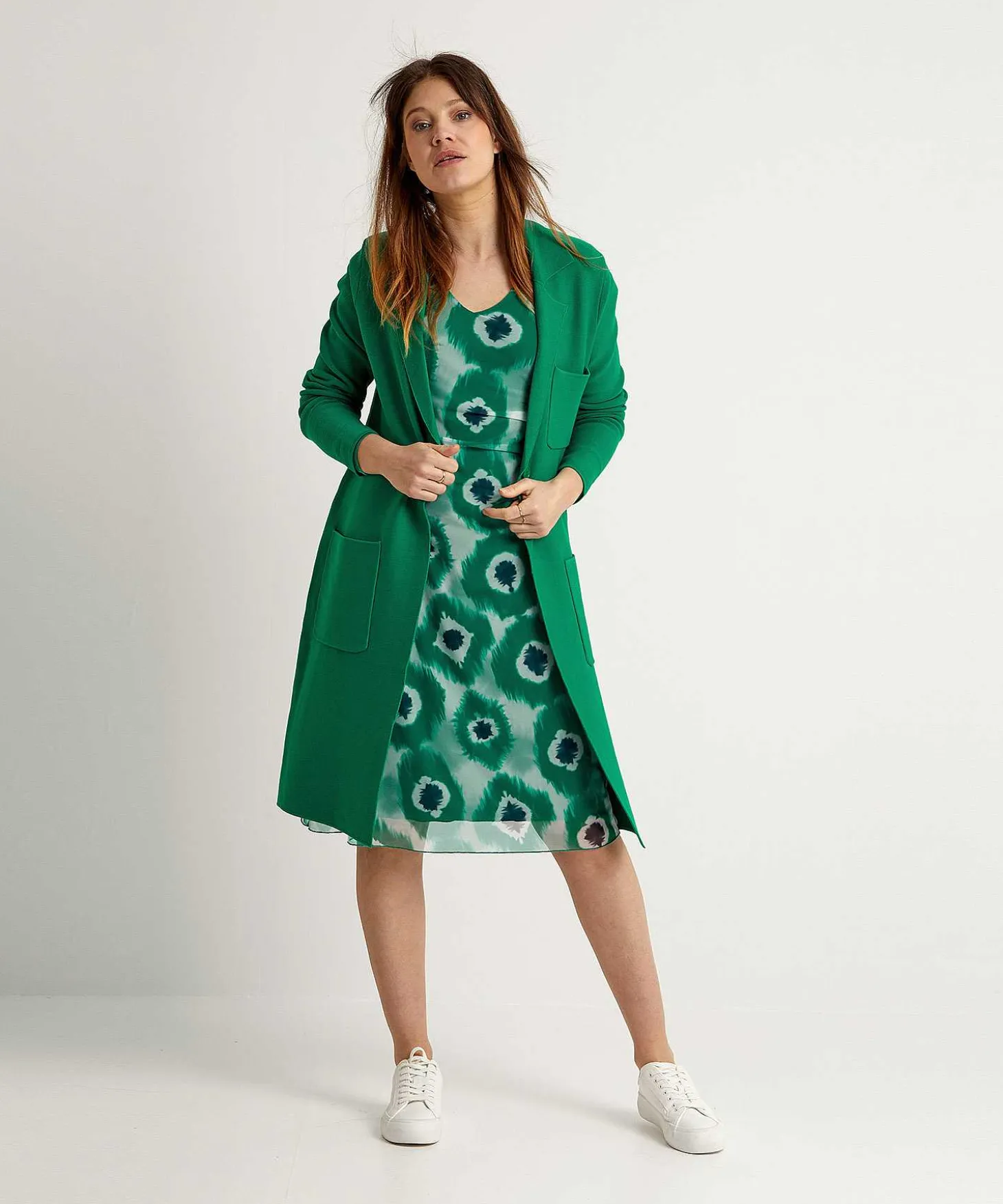 Vestido De Malla Kyra Tie-Dye Sonja