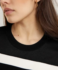 Vestido Deportivo A Rayas Con Malla De Marc Cain