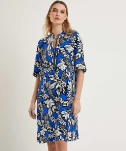 Vestido Deportivo Marc Cain Con Estampado De Hojas