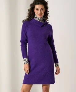 Vestido Giulia E Tu Mezcla Lana Cremallera