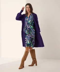 Vestido Kyra Con Cinturon Multicolor Isra