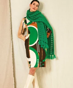 Vestido Kyra Con Estampado Grafico Blackbird