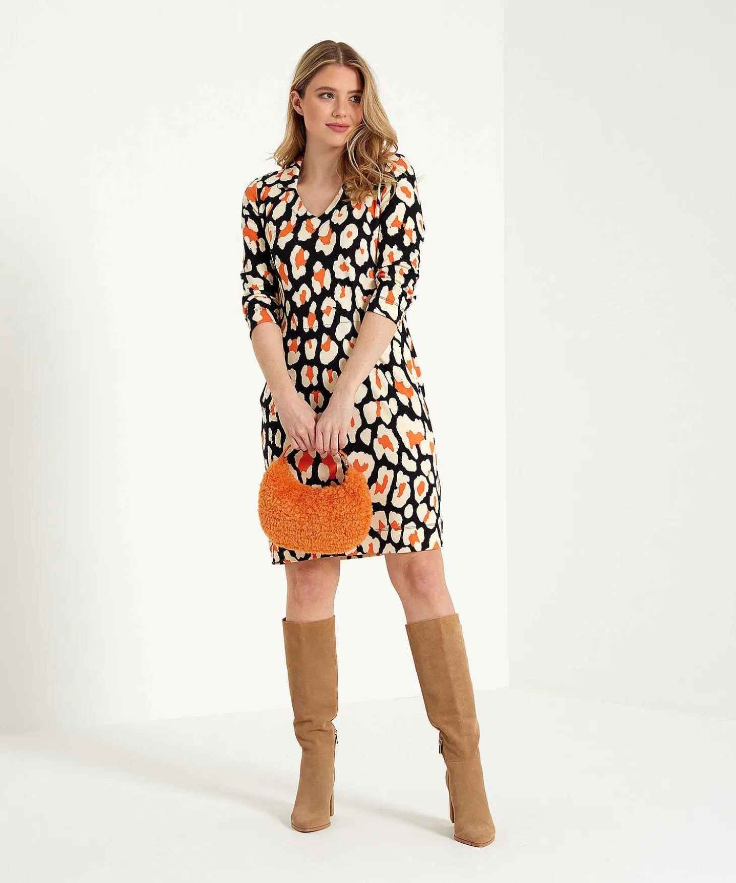 Vestido Kyra Estampado Animal Lilja