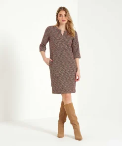 Vestido Kyra Estampado Minimalista Bette
