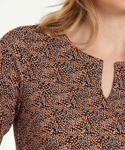 Vestido Kyra Estampado Minimalista Bette