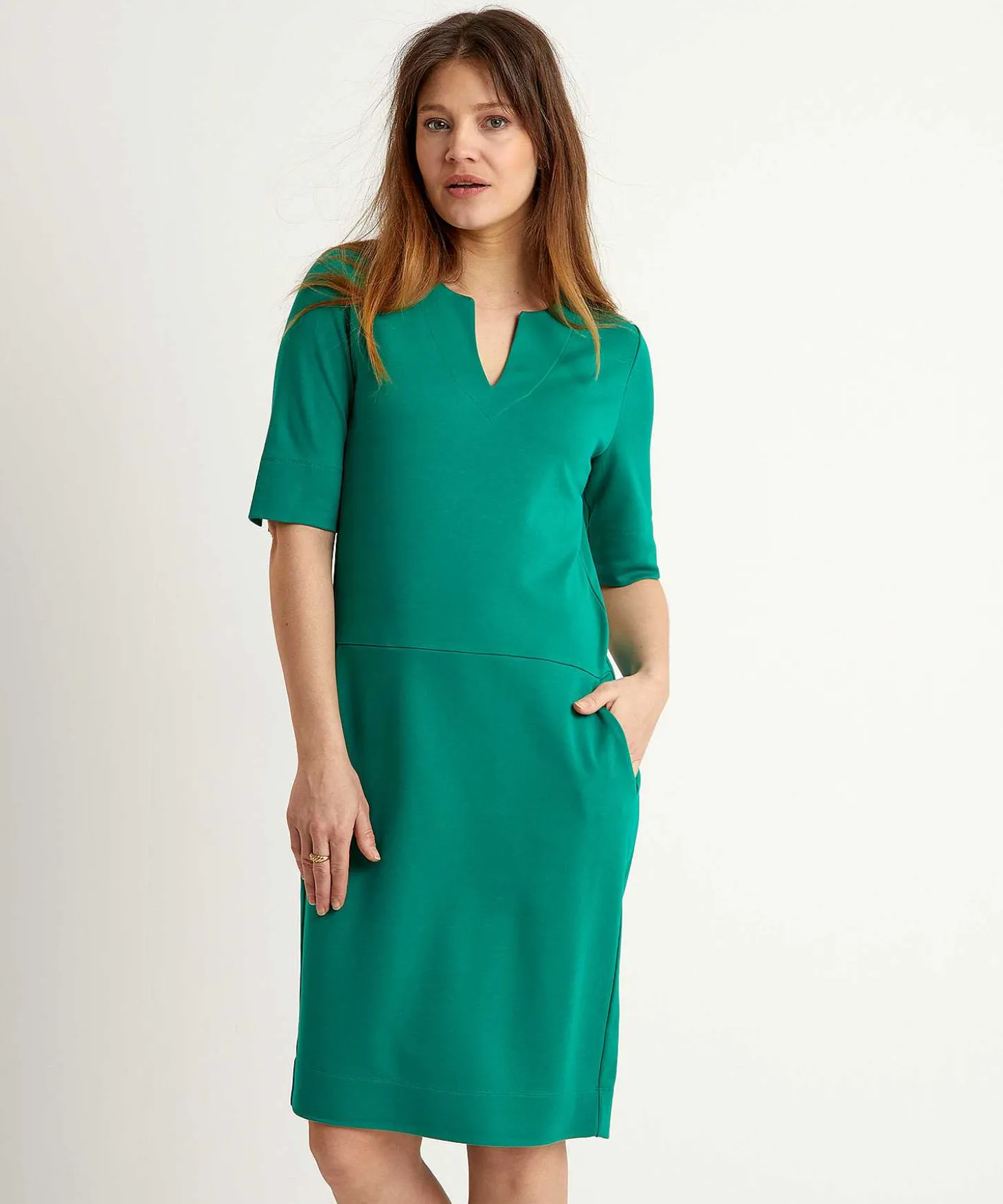 Vestido Kyra Punto Milano Dorine