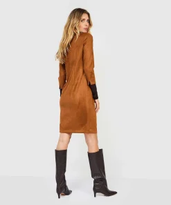 Vestido Kyra Suedine Kysia