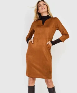 Vestido Kyra Suedine Kysia