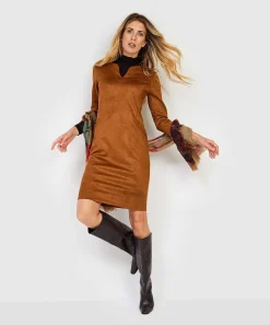 Vestido Kyra Suedine Kysia
