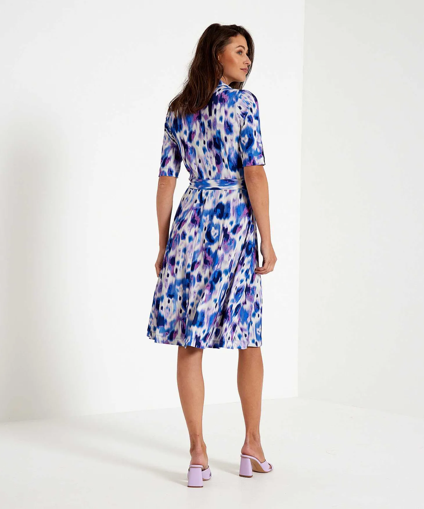 Vestido Kyra Tie Dye Tela De Viaje Cissel