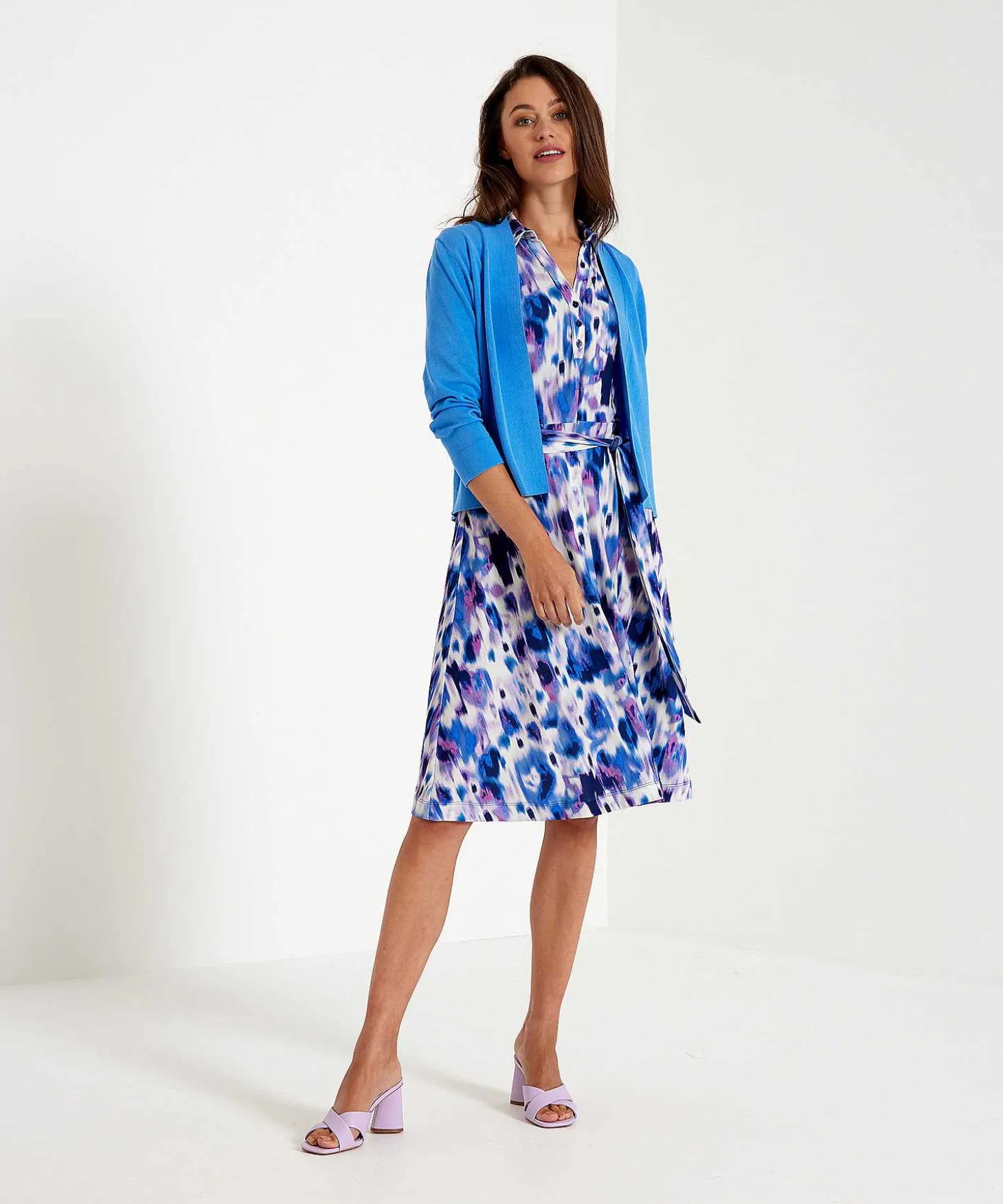 Vestido Kyra Tie Dye Tela De Viaje Cissel