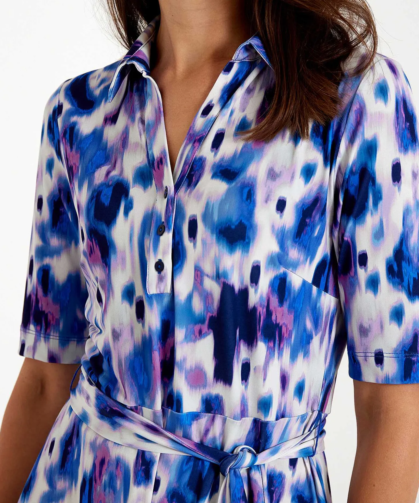 Vestido Kyra Tie Dye Tela De Viaje Cissel