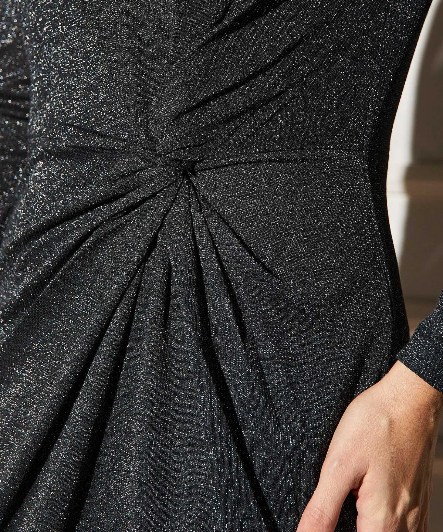Vestido Oui Con Detalle De Botones De Lurex