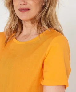 Vestido Oui Con Parte Delantera De Lino