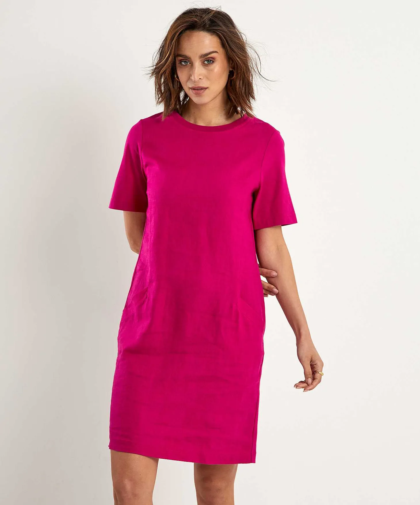 Vestido Oui Mezcla De Lino