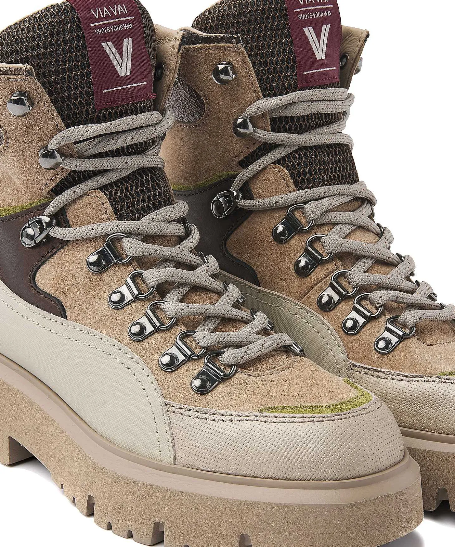 Via Vai Botas Con Cordones Ziva State