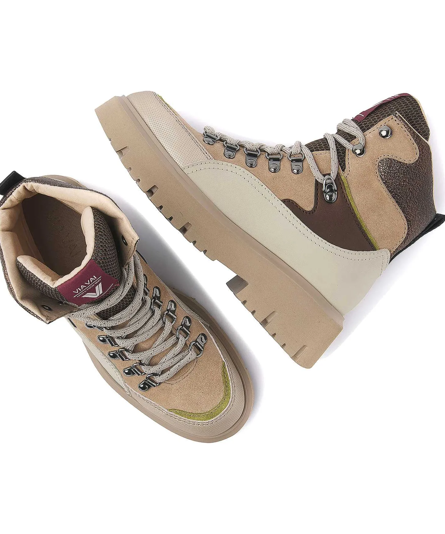 Via Vai Botas Con Cordones Ziva State
