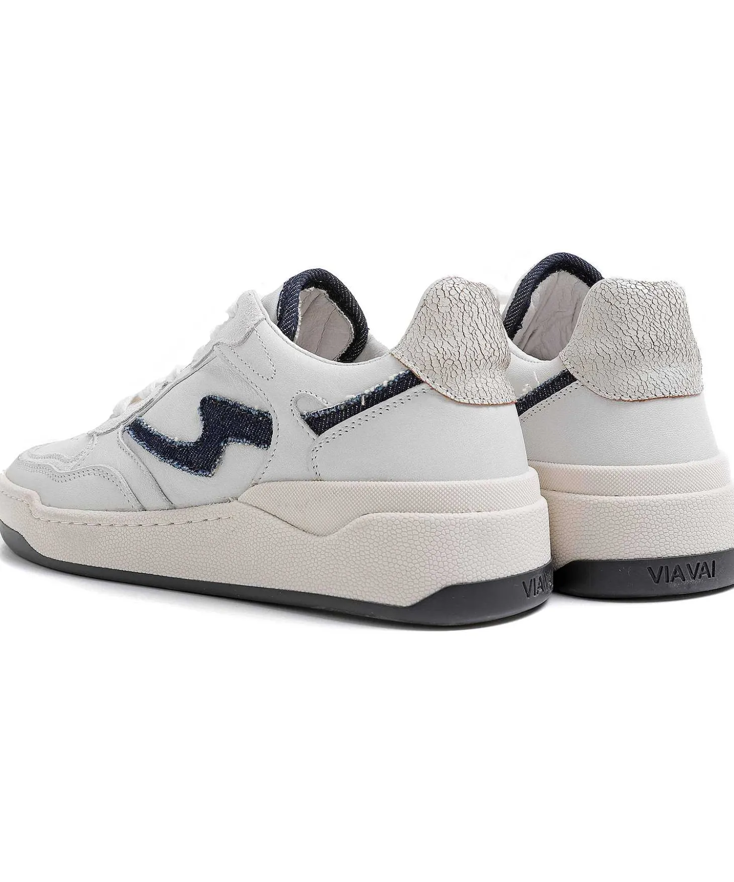 Zapatillas Bajas Con Denim Via Vai Sam Levi